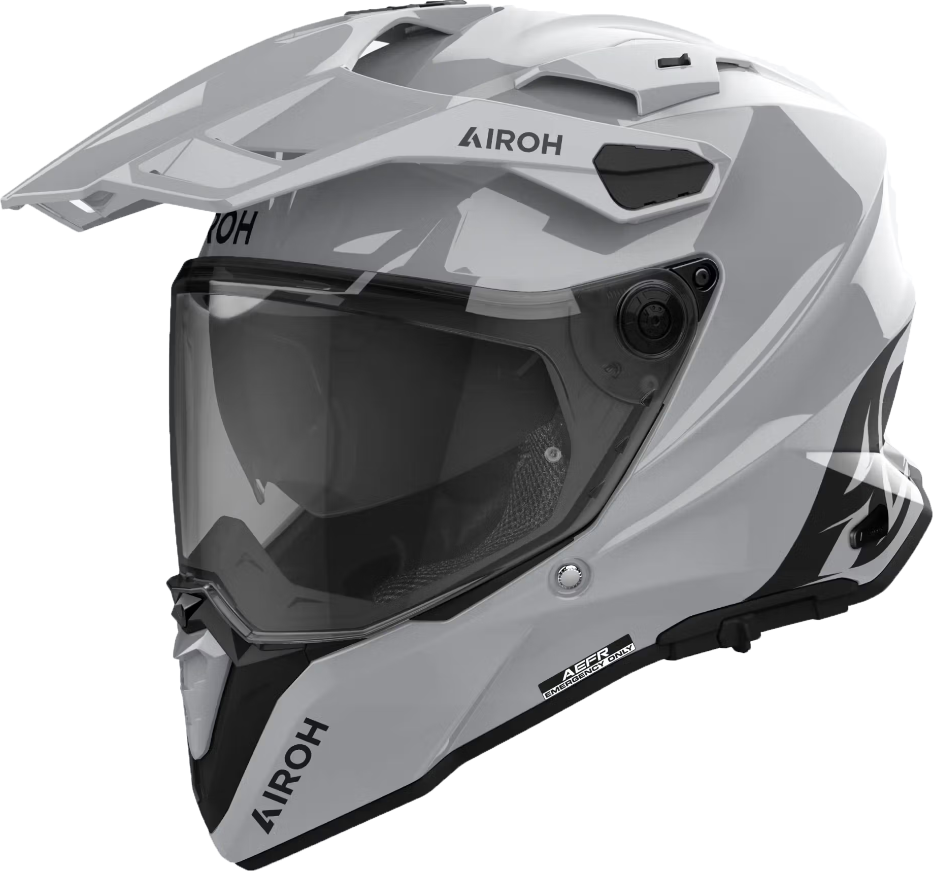 Мотошлем Airoh Commander 2 Color CM281-XL (XL, Cement Grey Glossy)