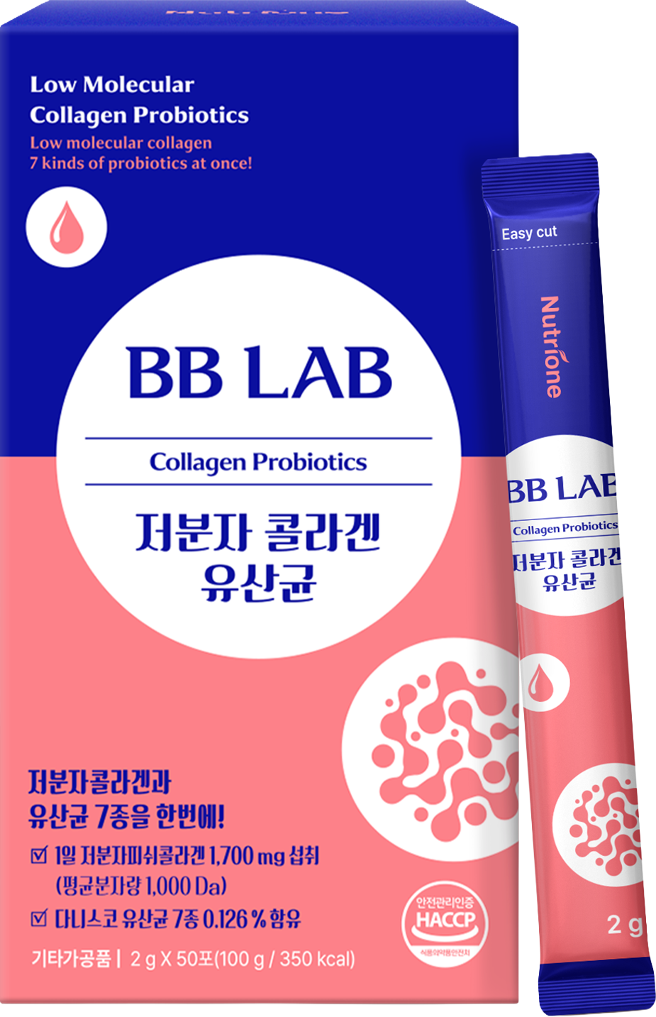 Коллаген BB LAB Низкомолекулярный с пробиотиками (50 стиков)