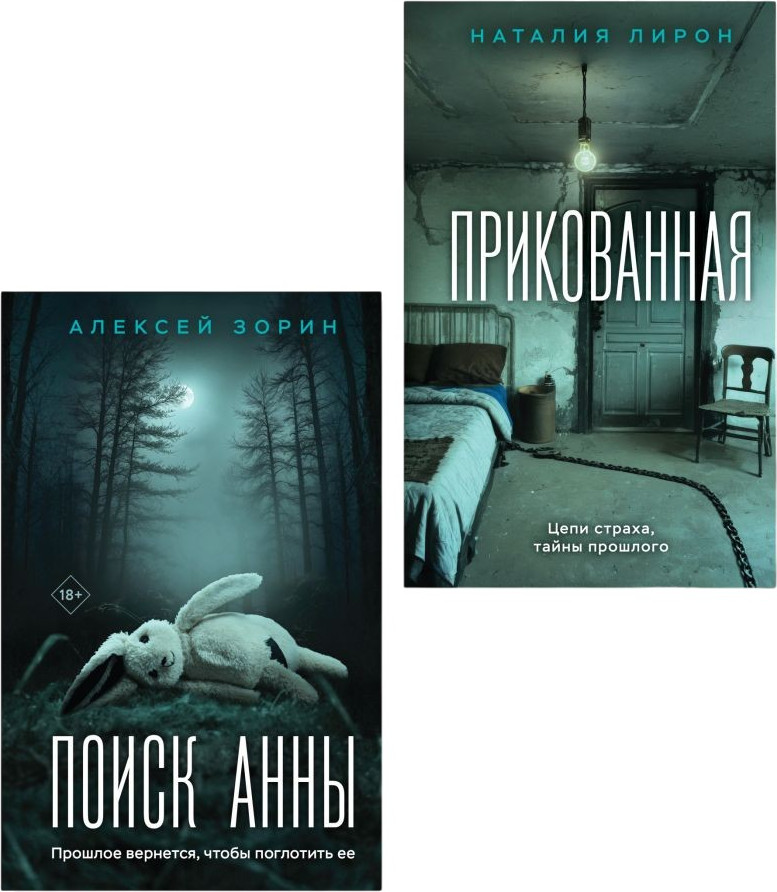 Набор художественных книг Эксмо Прикованная. Поиск Анны (Лирон Н., Зорин А. 9785042253720)