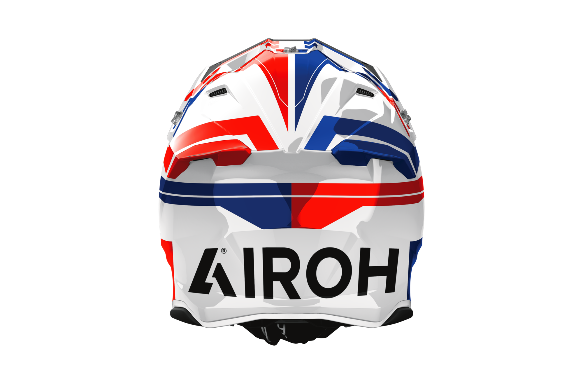 Мотошлем Airoh Twist 3 Dynasty TW3DI18-XS (XS, красный/синий глянец) — фото 3