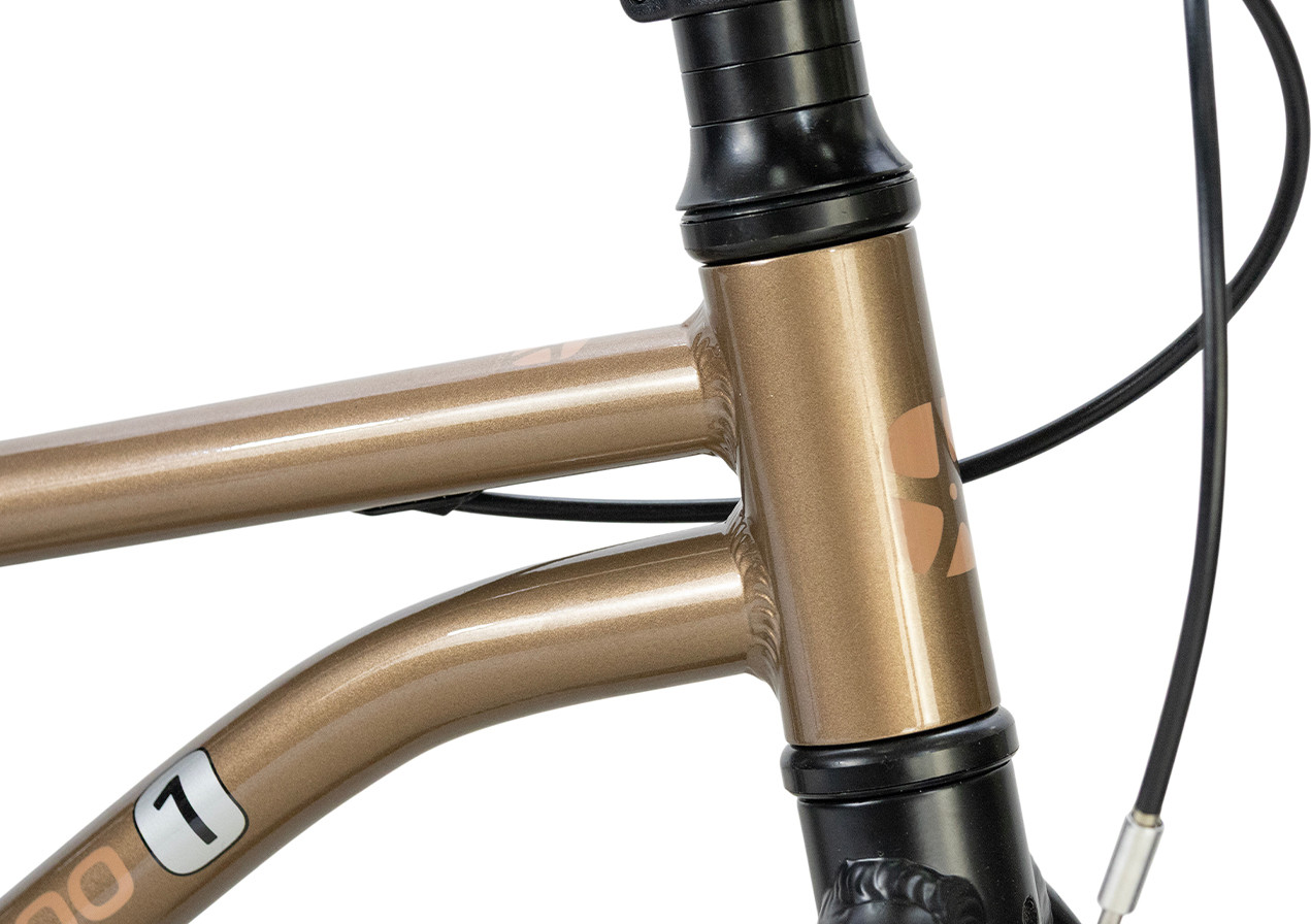 Детский велосипед Maxiscoo 1BIKE 16 2026 / MSC-M1-1652 (бронзовый матовый) — фото 5
