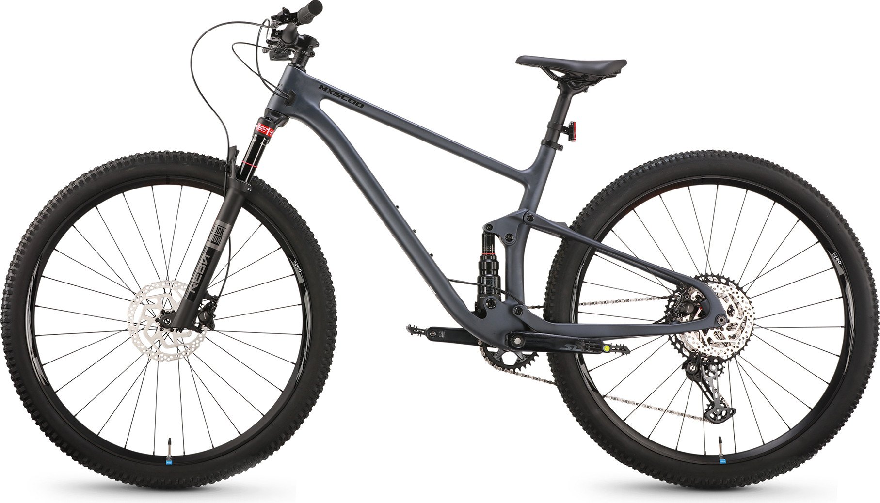 Велосипед Maxiscoo 9BIKE Ultra 29 WL950 2026 / MSC-W9U-2998-17 (серый) — фото 3