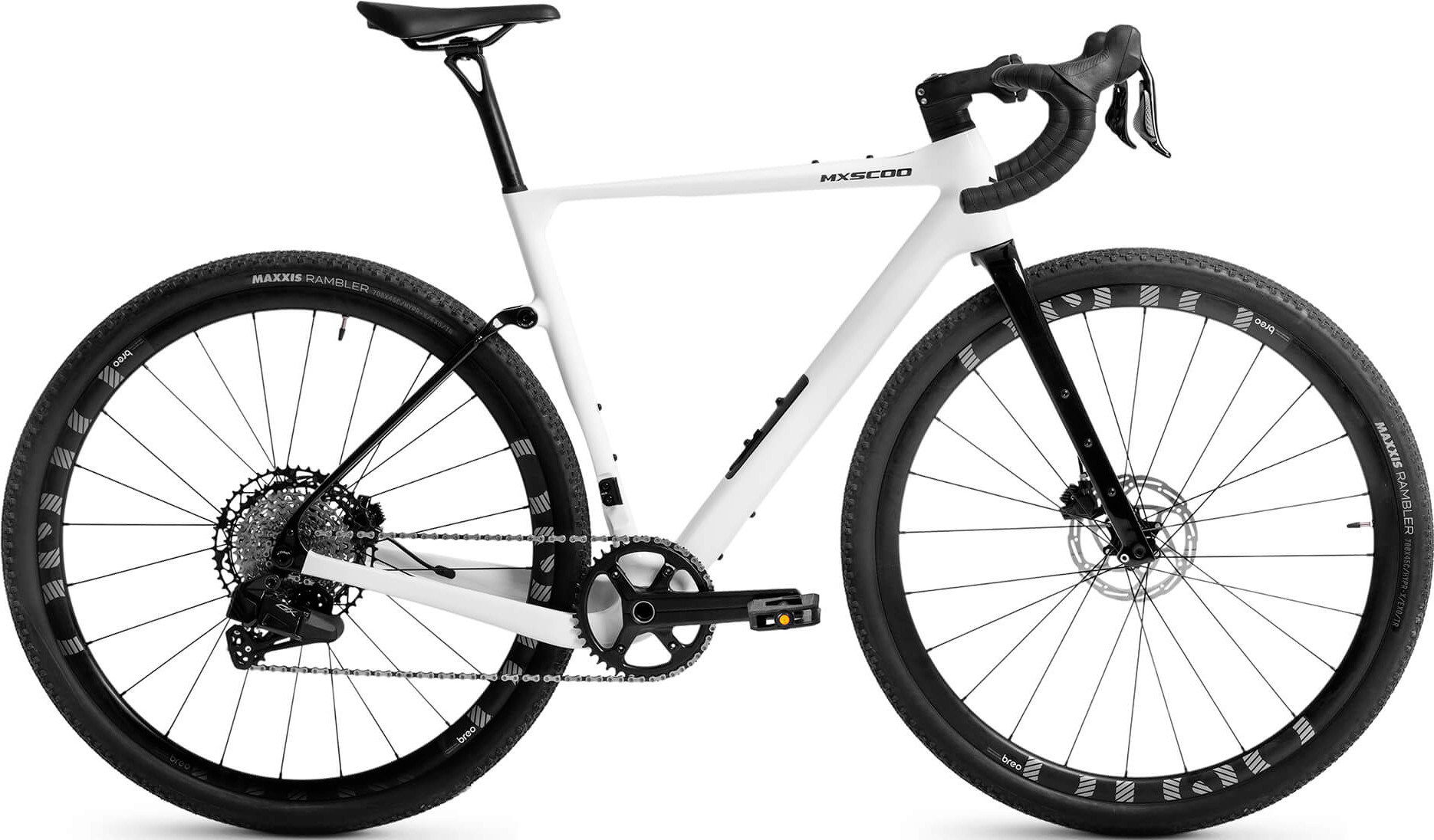 Велосипед Maxiscoo Gravel 9BIKE Ultra 700C GL950 2026 / MSC-G9U-2901-55 (белый)