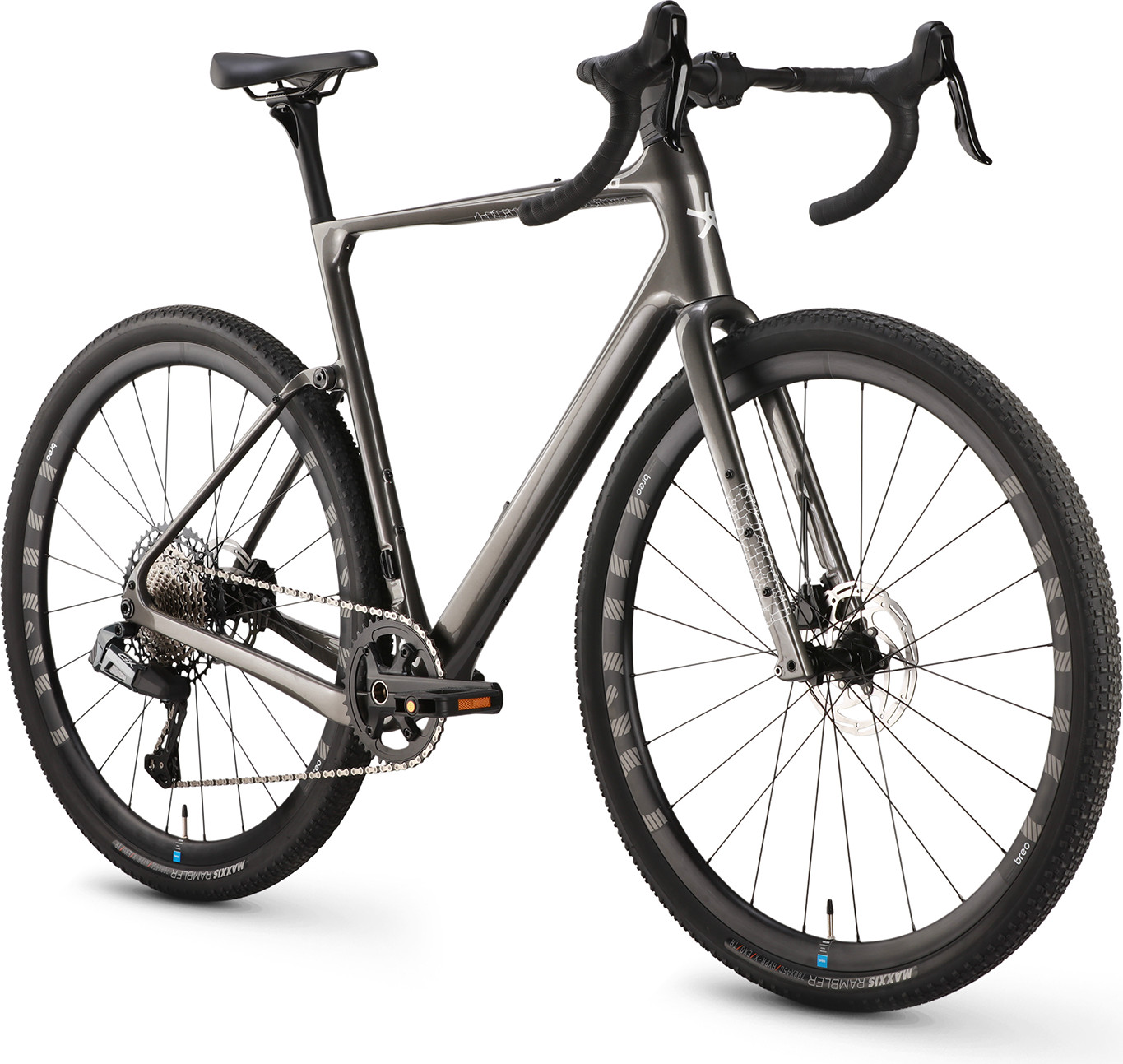 Велосипед Maxiscoo Gravel 9BIKE Ultra 700C GL950 2026 / MSC-G9U-2902-52 (серый, разобранный, в коробке) — фото 2