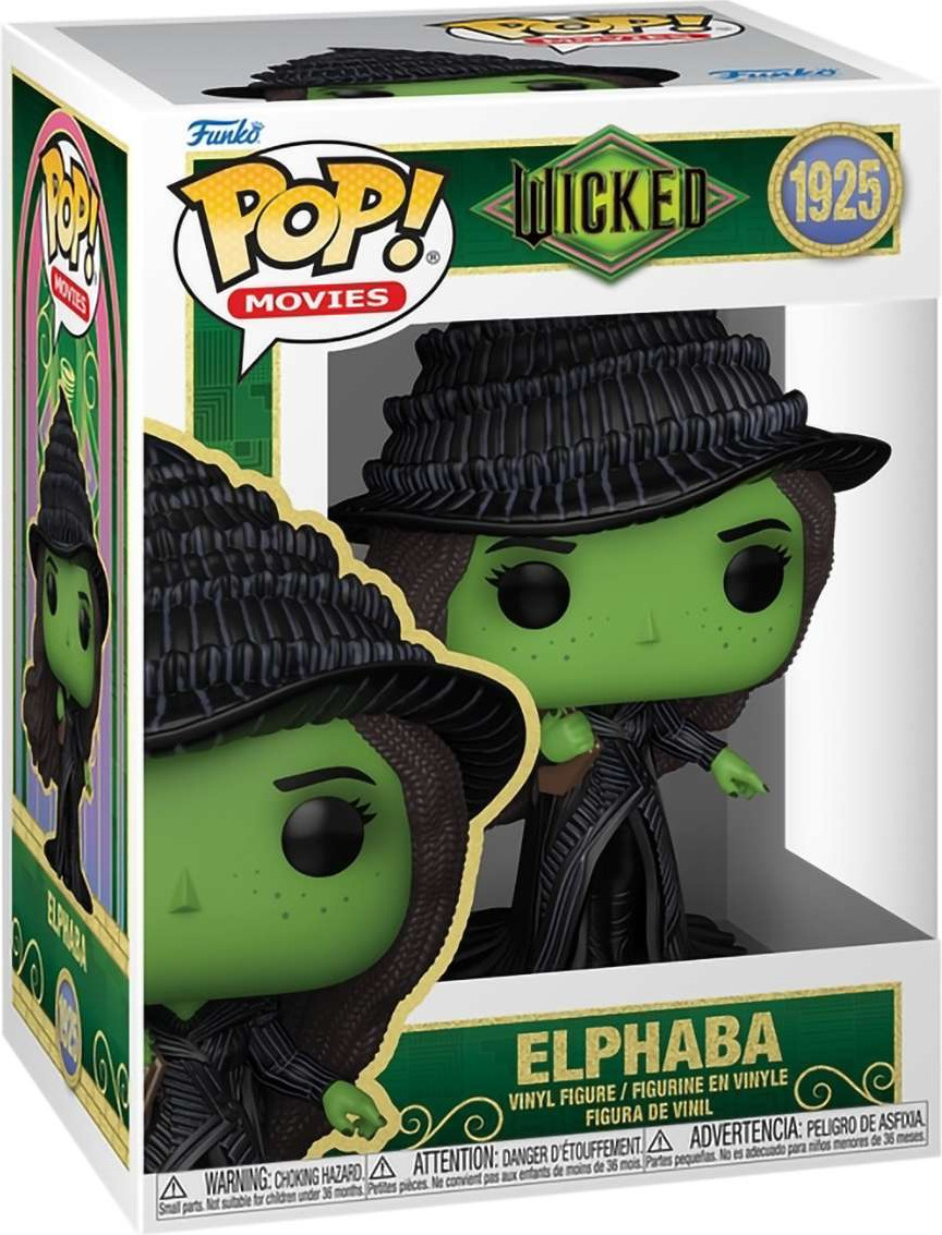 Фигурка коллекционная Funko POP! Movies. Wicked Part 2. Elphaba with Grimmerie / Fun86672 — фото 2