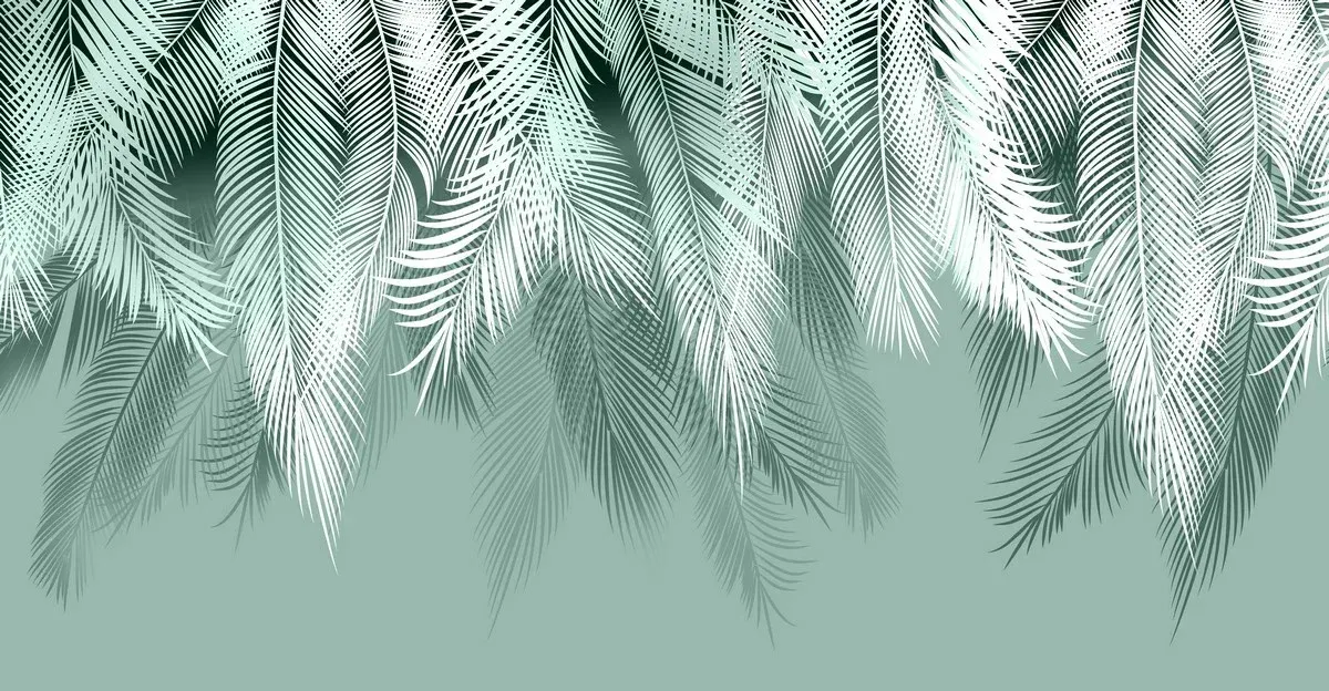 Фотообои листовые Mio Tesoro Пальмовые листья 50 (500x260) — фото 3