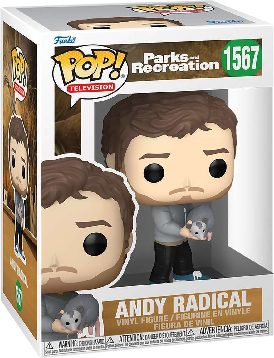 Фигурка коллекционная Funko POP! TV. Parks and Recreation 15th. Andy Radical / Fun80171 — фото 2