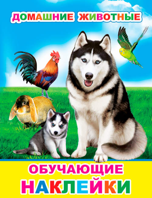 Развивающая книга Леда Книжка с картинками. Домашние животные, мягкая обложка
