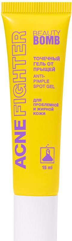 Гель для лица Beauty Bomb Acne Fighter Точечный от прыщей (15мл)