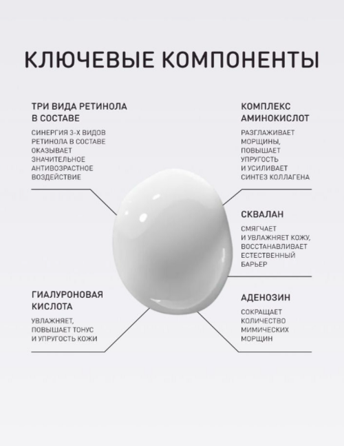 Сыворотка для лица Stellary Skin Studio Retinol Power разглаживающая (30мл) — фото 4