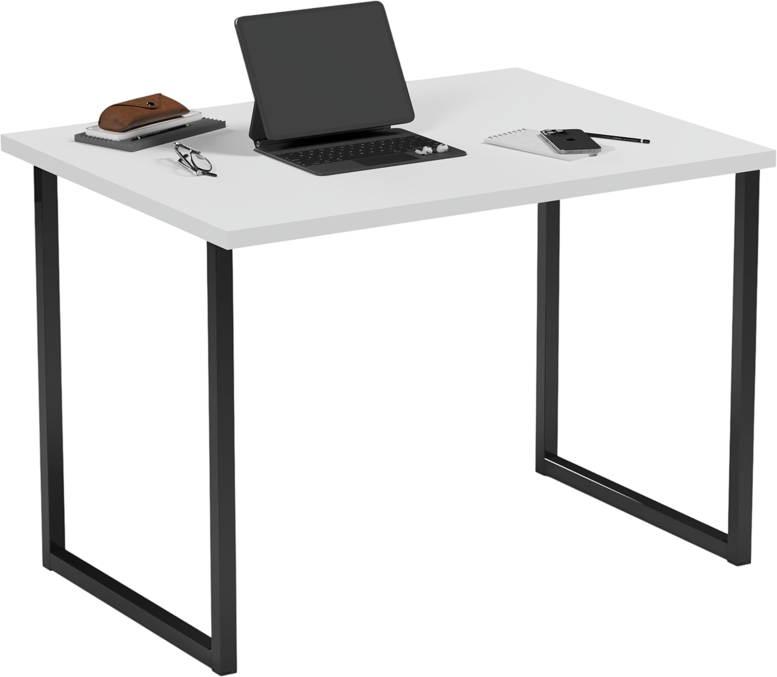 Письменный стол Mio Tesoro Bliss Lite (белый/черный)