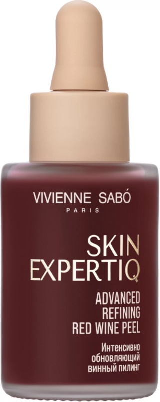 Пилинг для лица Vivienne Sabo Skin Expertiq Интенсивно обновляющий винный (33мл)