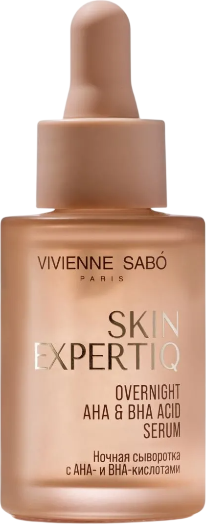 Сыворотка для лица Vivienne Sabo Skin Expertiq Ночная с АНА- и ВНА-кислотами (30мл)