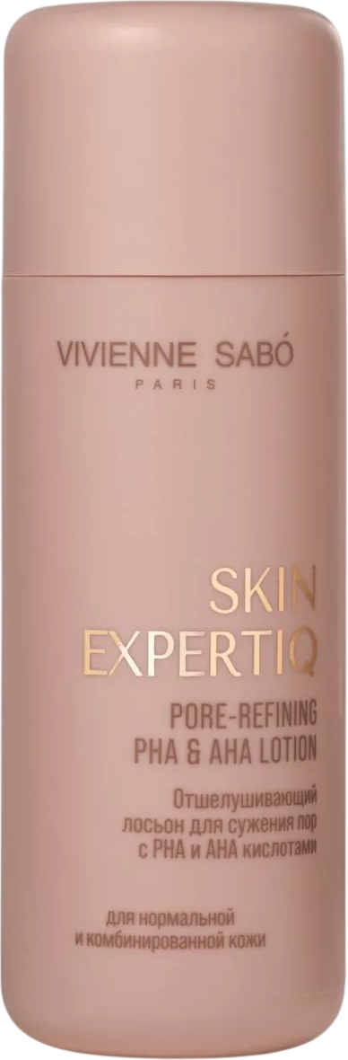Лосьон для лица Vivienne Sabo Skin Expertiq Отшелушивающий для сужения пор с РНА и АНА (150мл)