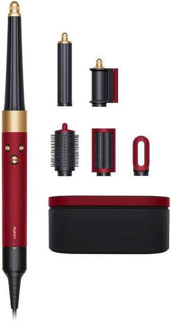 Мультистайлер Dyson HS08 / 596926 (красный вельвет/золото)
