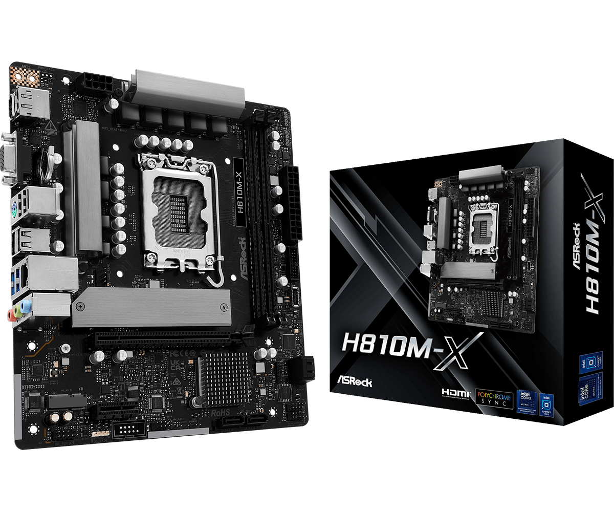 Материнская плата AsRock H810M-X — фото 5