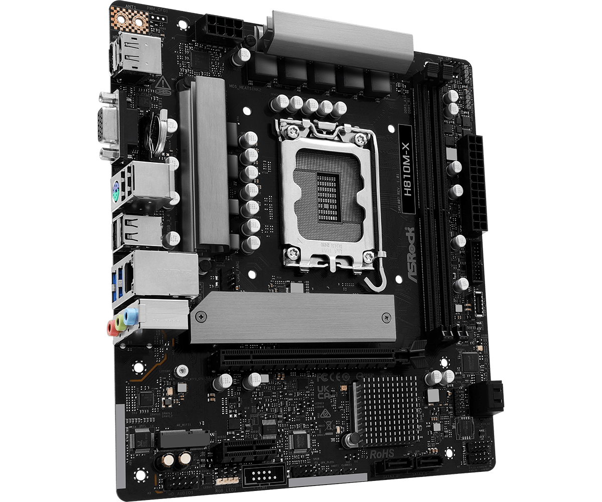 Материнская плата AsRock H810M-X — фото 3