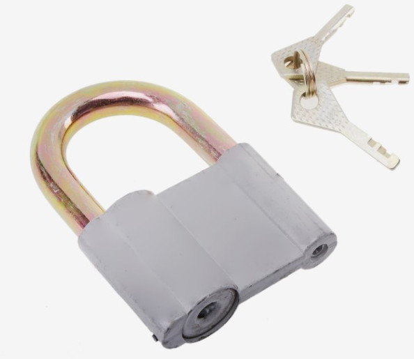 Замок навесной Tundra 622439 (серый)
