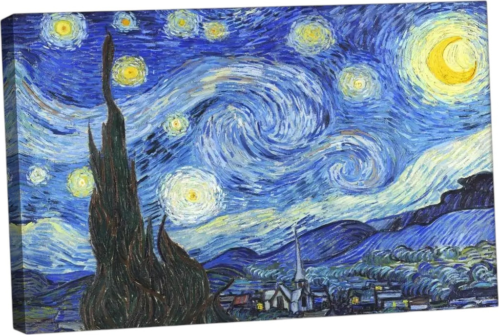 Картина Citydecor Звездная ночь Винсент ван Гог / 1.276 (90x60)