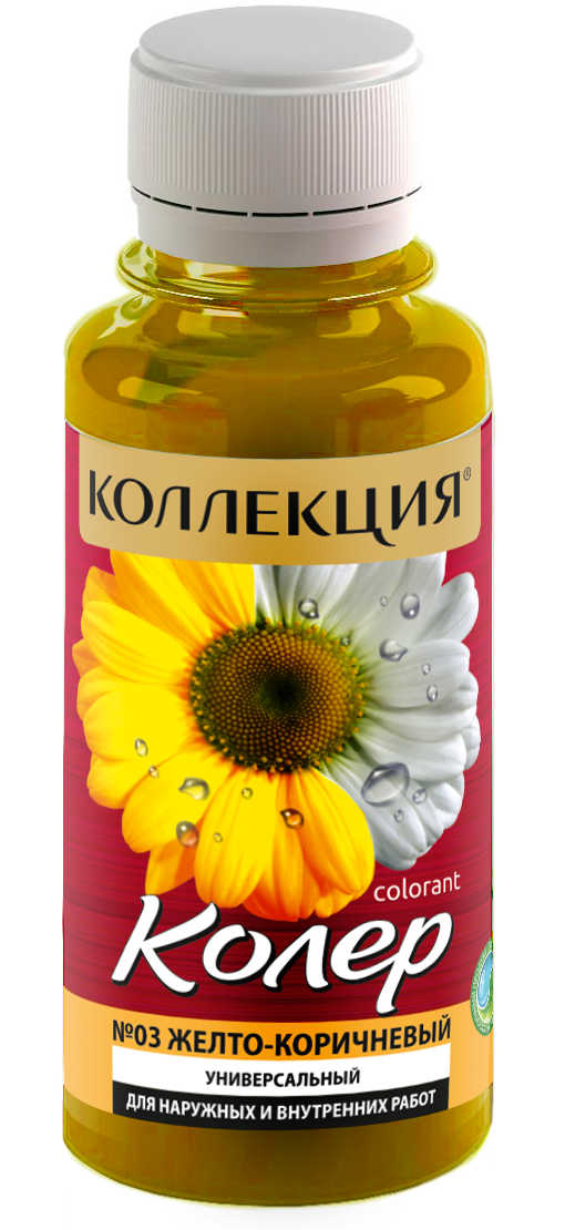 Колеровочная паста Коллекция №03 (450мл, желто-коричневый)