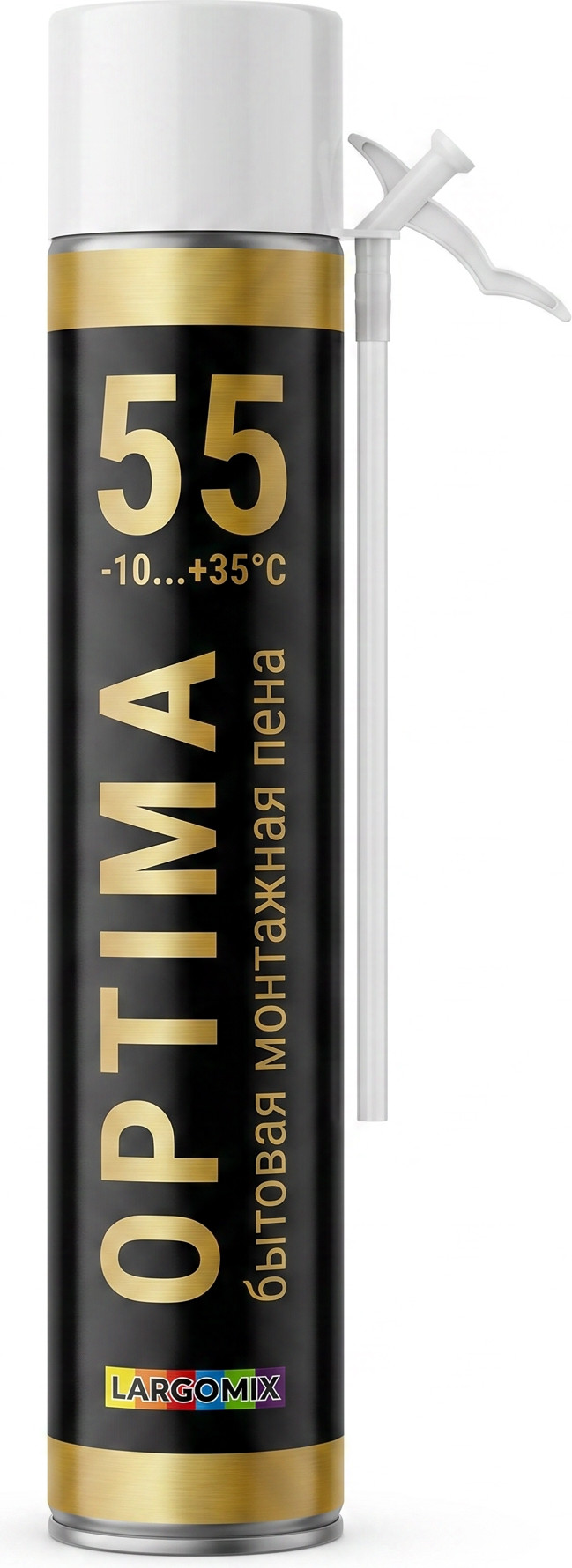 Пена монтажная Largomix Optima Всесезонная бытовая (750мл)