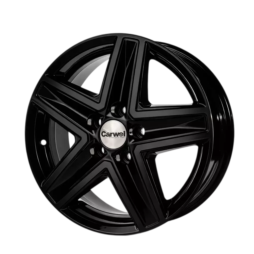 Литой диск Carwel Витим 237 16x6.5" 5x130мм DIA 78.1мм ET 50мм BK
