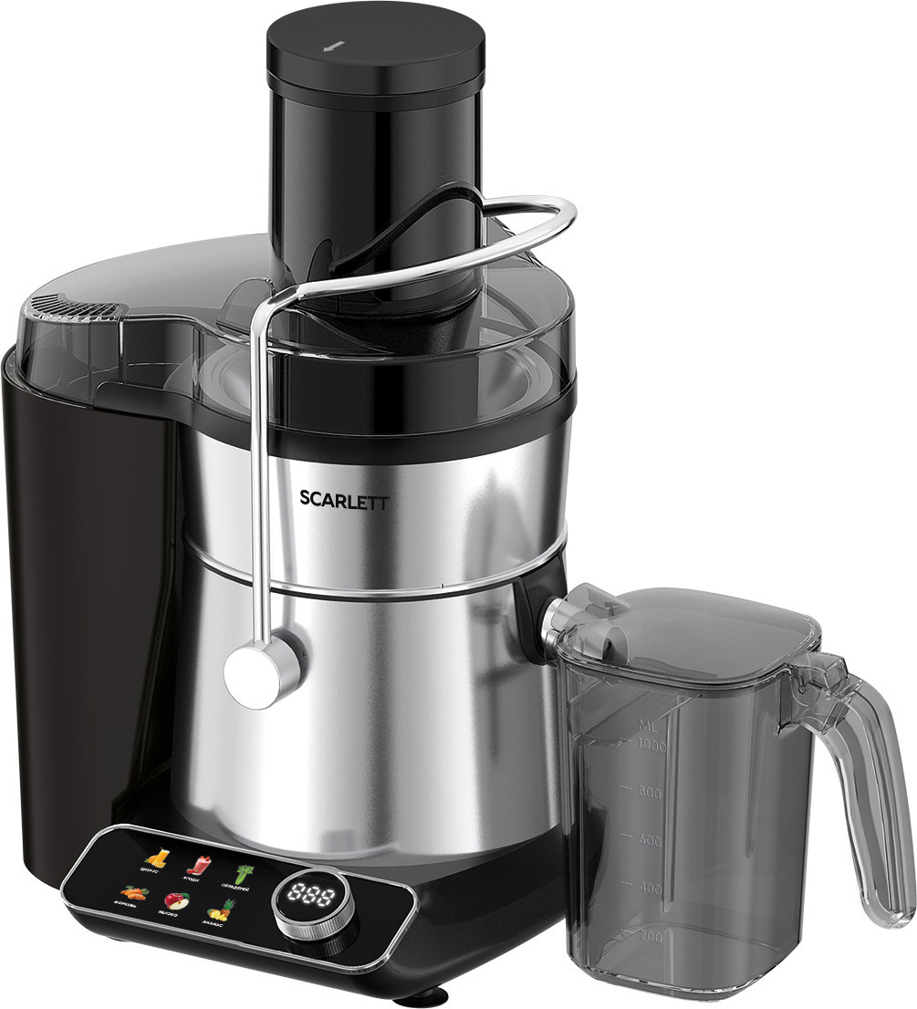 Соковыжималка электрическая Scarlett SC-JE50S67 (сталь)