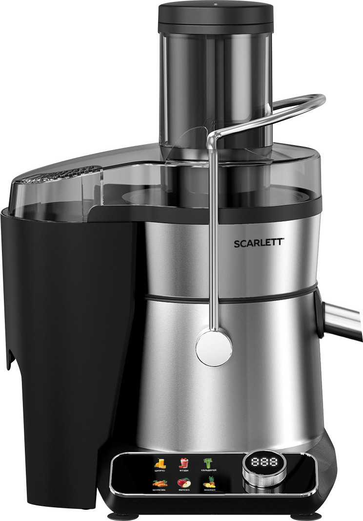 Соковыжималка электрическая Scarlett SC-JE50S67 (сталь) — фото 2