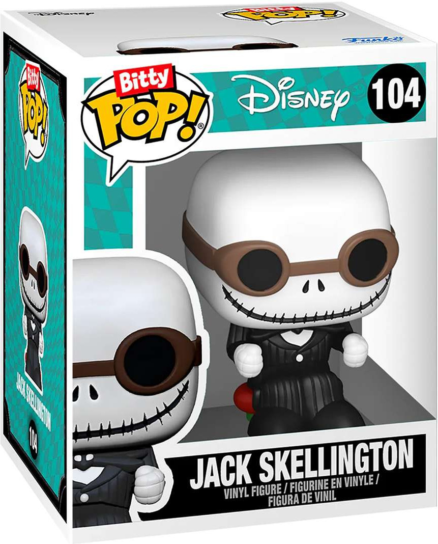 Фигурка коллекционная Funko POP! Bitty. Rides. TNBC Jack Skellington w/Snowmobile / Fun83624 — фото 3