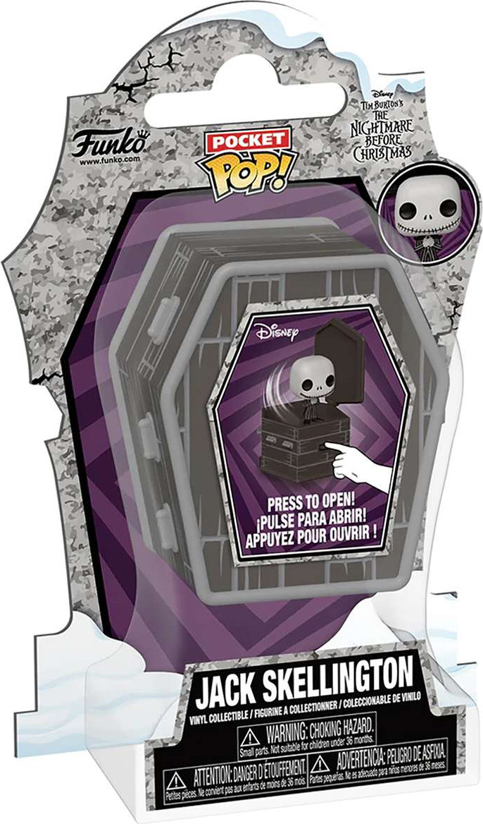 Фигурка коллекционная Funko POP! Pocket. Coffin Disney. TNBC. Jack Skellington / Fun79910 — фото 2