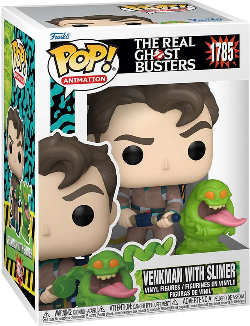 Фигурка коллекционная Funko POP! The Real Ghostbusters. Venkman w/Slimer / Fun83476 — фото 2