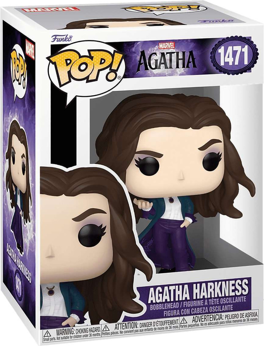 Фигурка коллекционная Funko POP! Bobble Marvel. Agatha All Along. Agatha Harkness / Fun75708 — фото 2