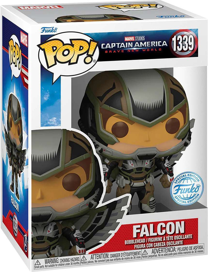 Фигурка коллекционная Funko POP! Captain America BNW. Falcon Retro Comic Deco Exc / Fun77490 — фото 2