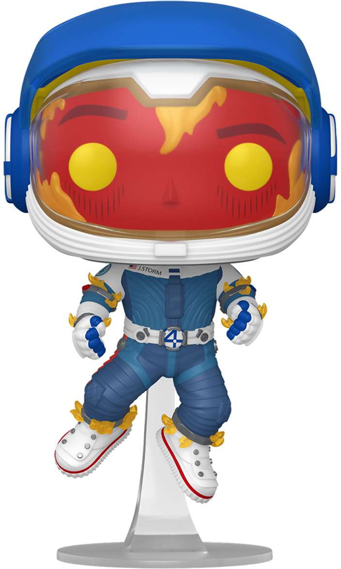 Фигурка коллекционная Funko POP! Bobble Marvel. Fantastic Four FF. Human Torch / Fun85358