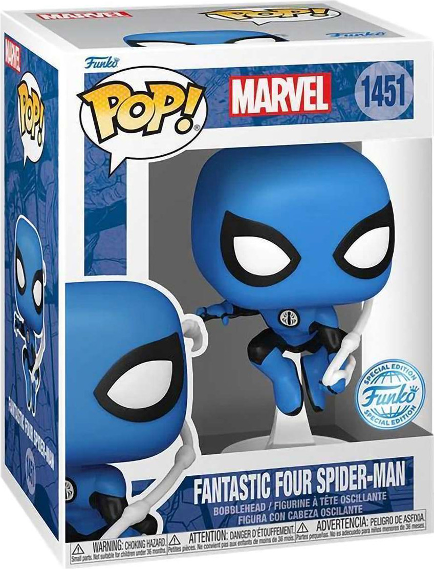 Фигурка коллекционная Funko POP! Bobble Marvel. Fantastic Four. Spider-Man Exc / Fun84525 — фото 2
