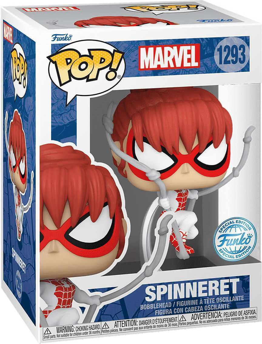 Фигурка коллекционная Funko POP! Bobble Marvel. Spider-Man. Spinneret Exc / Fun74527 — фото 2