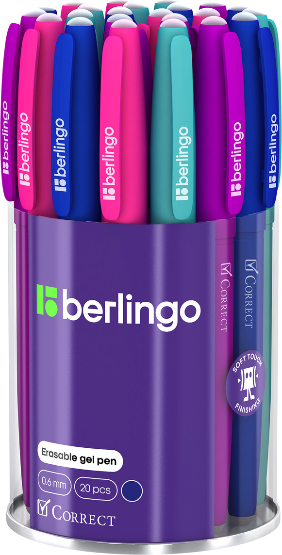 Ручка гелевая Berlingo Correct / CGp_60915 (синий) — фото 4
