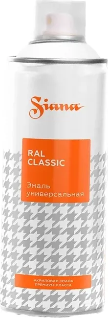 Эмаль Siana Classic аэрозоль (520мл, темно-серый)