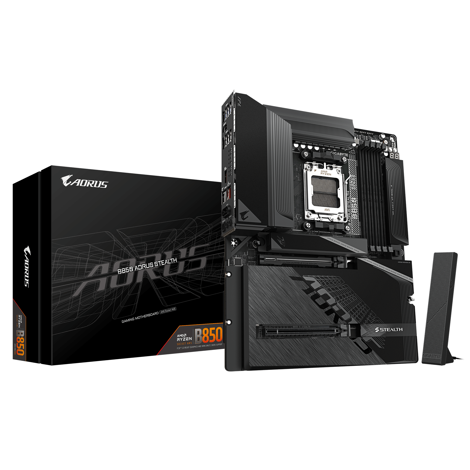 Материнская плата Gigabyte B850 Aorus Stealth rev. 1.0 — фото 6