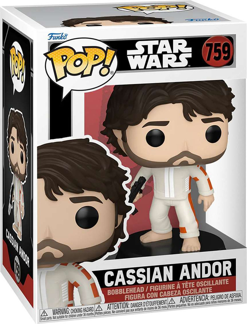 Фигурка коллекционная Funko POP! Bobble Star Wars. Andor S2. Cassian Andor / Fun83768 — фото 2