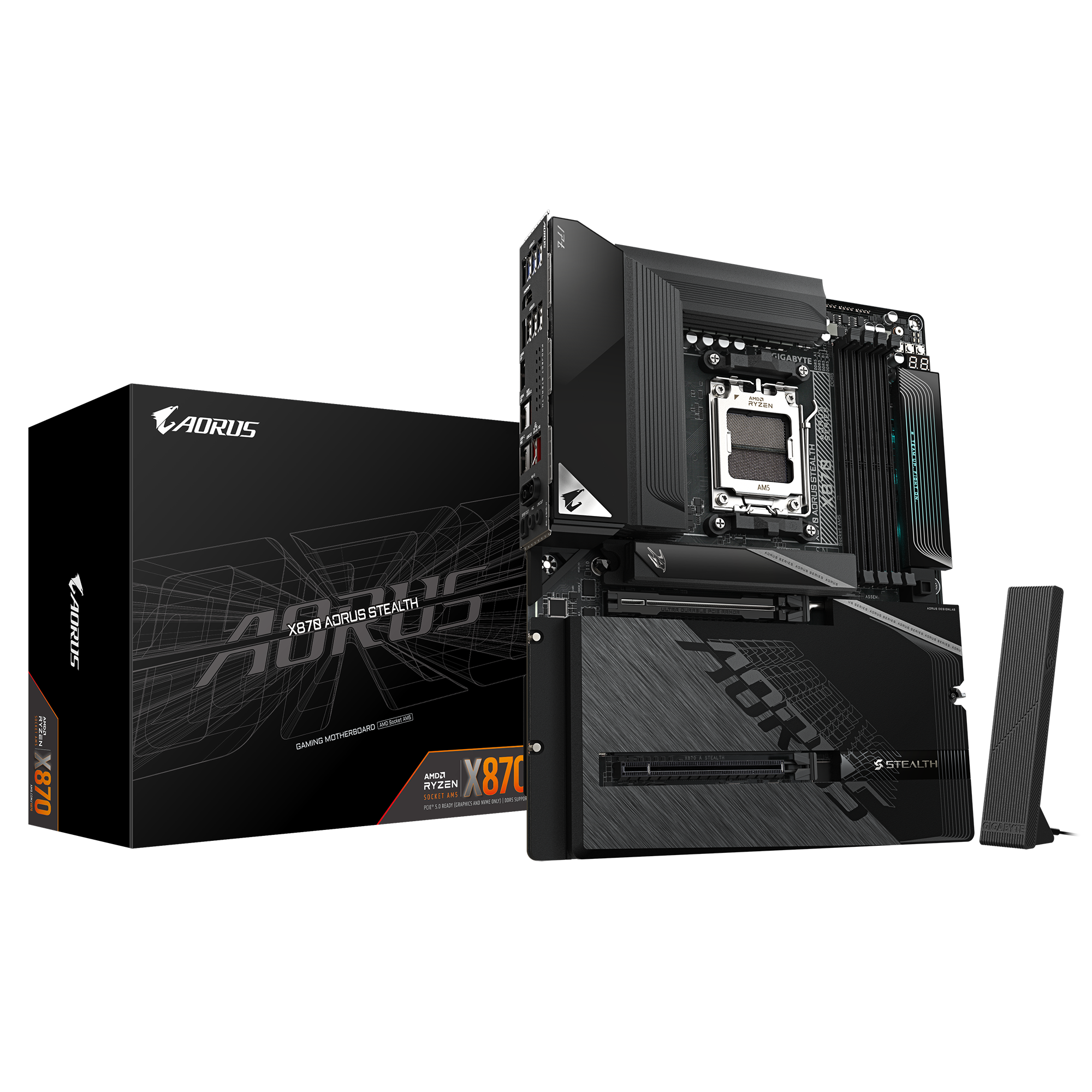 Материнская плата Gigabyte X870 Aorus Stealth rev. 1.0 — фото 6