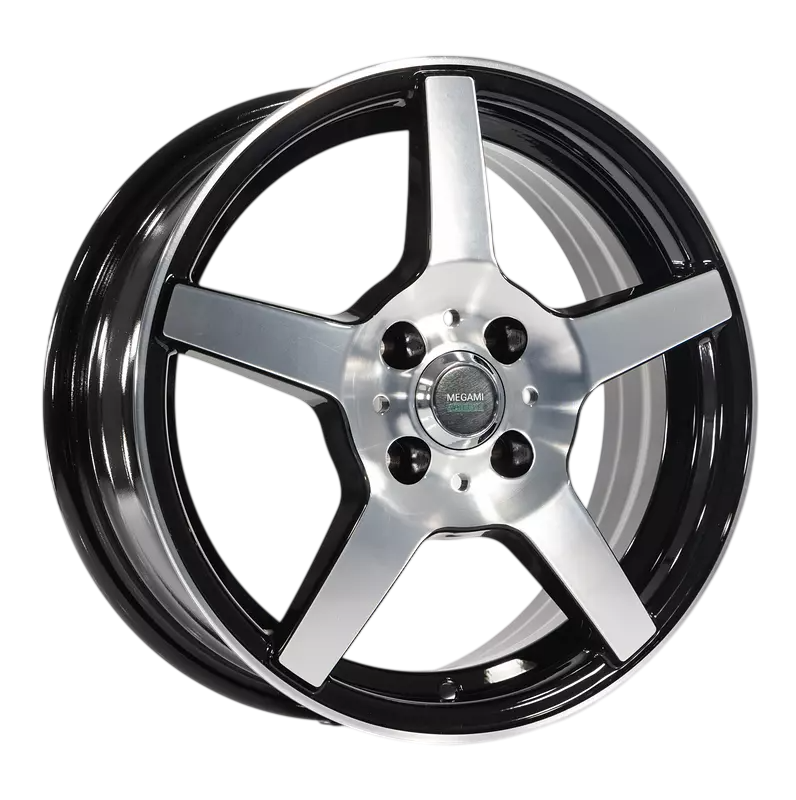 Литой диск Megami AF-07 16x6.5" 5x114.3мм DIA 54.1мм ET 40мм BKF