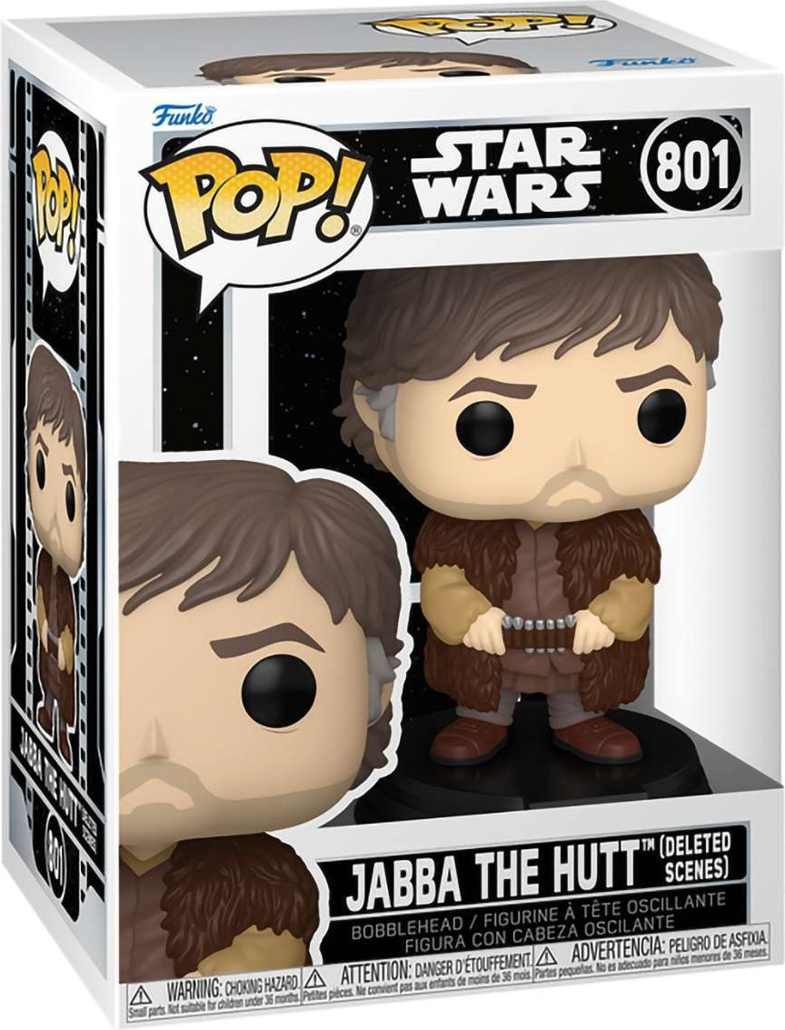 Фигурка коллекционная Funko POP! Bobble Star Wars. Jabba The Hutt Deleted Scenes / Fun86450 — фото 2
