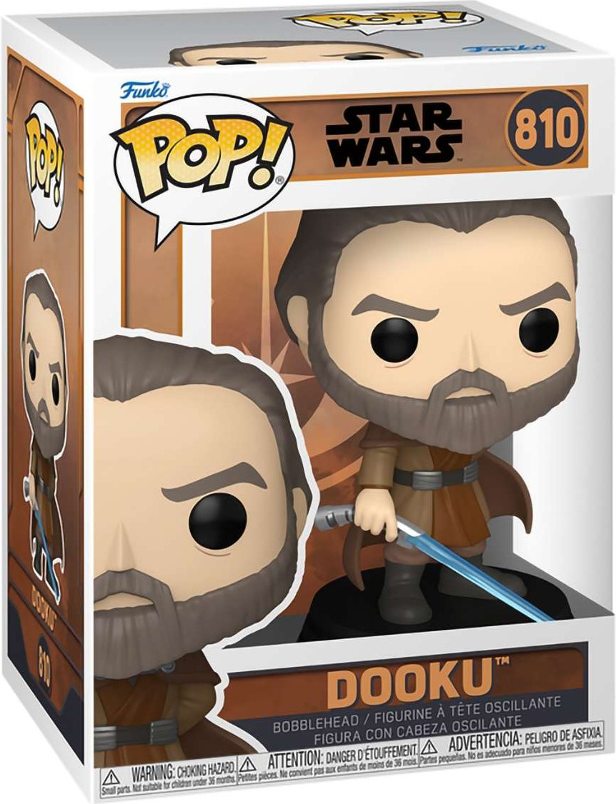 Фигурка коллекционная Funko POP! Bobble Star Wars. Tales of The Jedi. Dooku / Fun83782 — фото 2