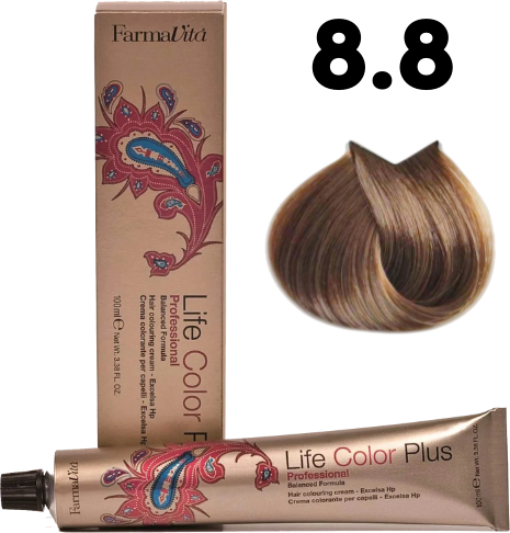 Крем-краска для волос Farmavita Life Color Plus 8.8 (100мл)