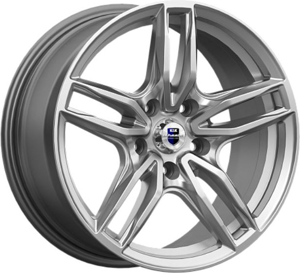 Литой диск K&K Бартон 17x8" 5x108мм DIA 67.1мм ET 35мм Дарк платинум