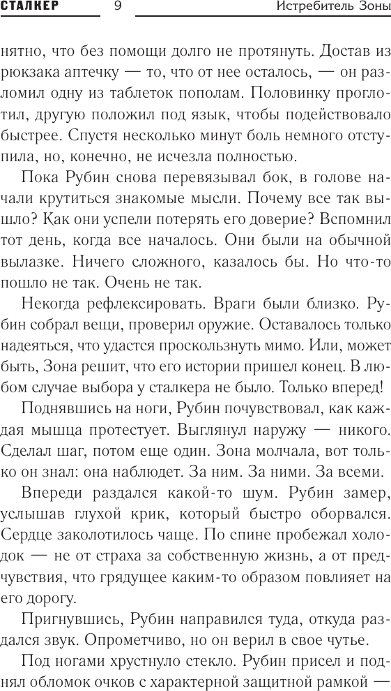 Художественная книга АСТ Истребитель Зоны (Строков И., Таро В. 9785171806798) — фото 6