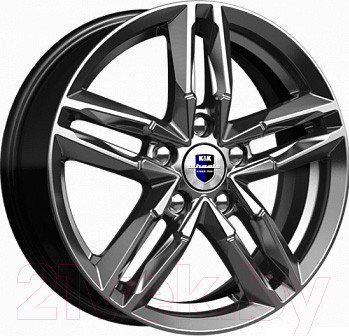 Литой диск K&K Sayan 16x6" 5x114.3мм DIA 67.1мм ET 50мм Дарк платинум
