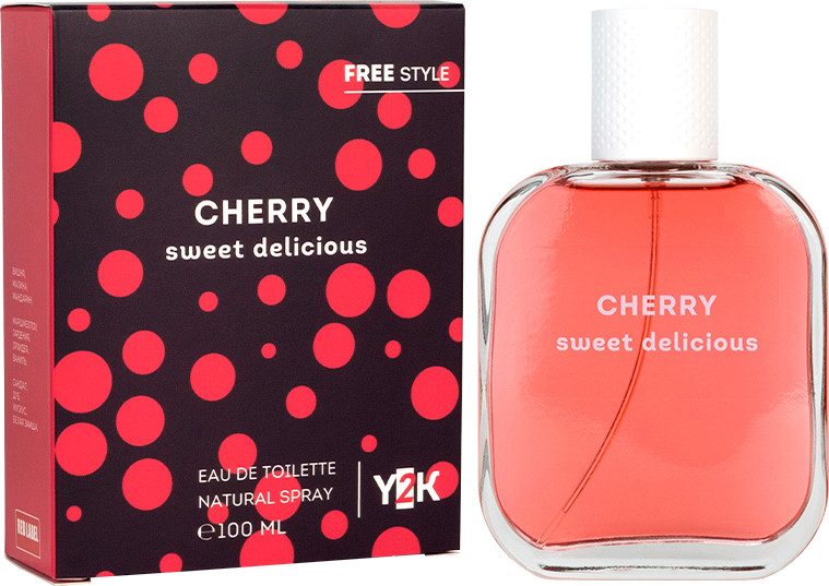 Туалетная вода Delta Parfum Free Style Cherry Sweet Delicious (100мл) — фото 2