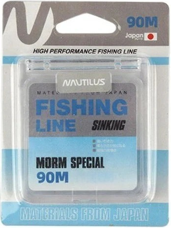 Леска монофильная NAUTILUS Toray MORM Special Sport 0.068мм 0.61кг 90м New 06-42317312 (прозрачный)